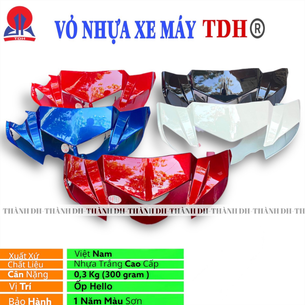 Ốp đầu đèn Si Hello thắng Đùm - Đĩa