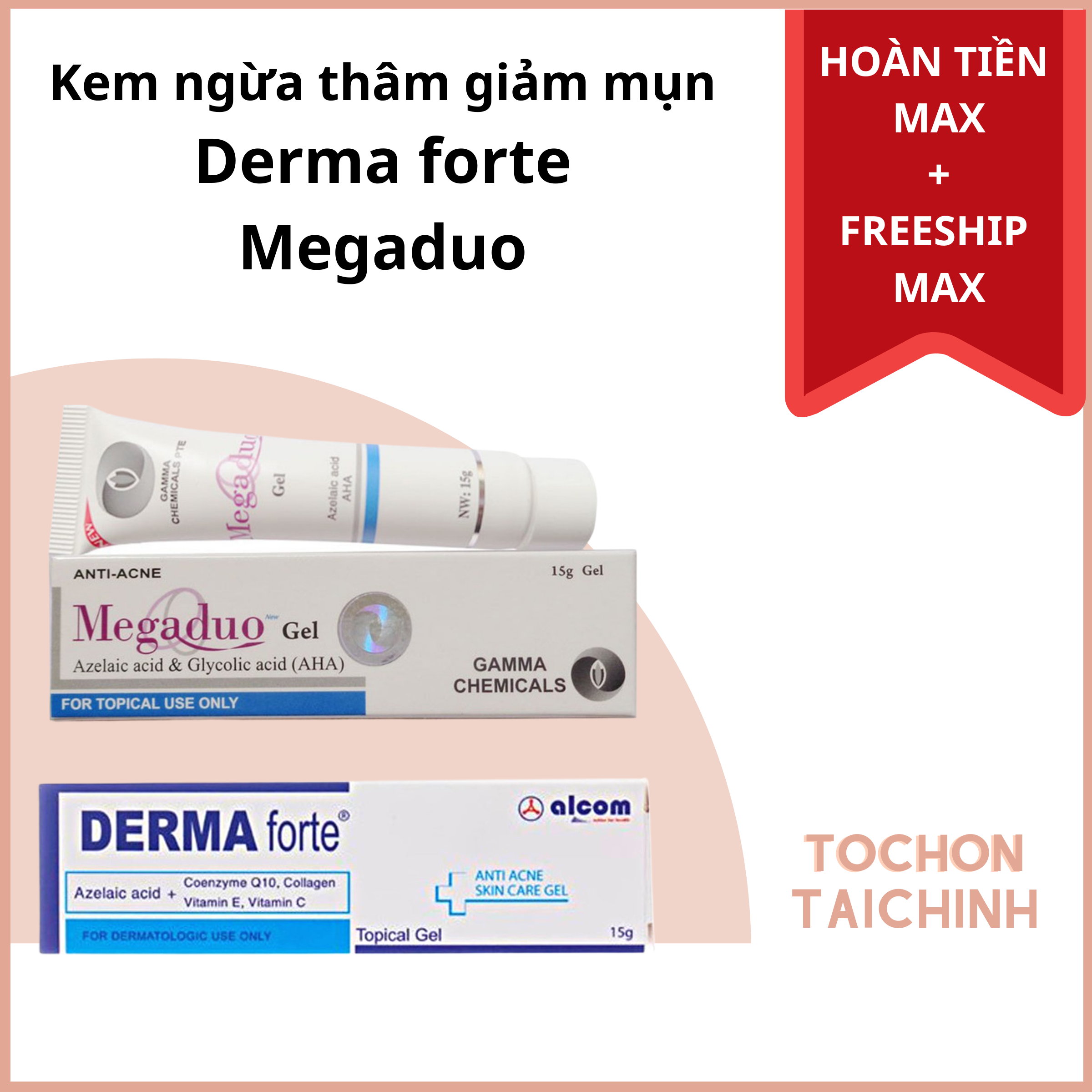 Dermaforte ngừa mụn giảm thâm