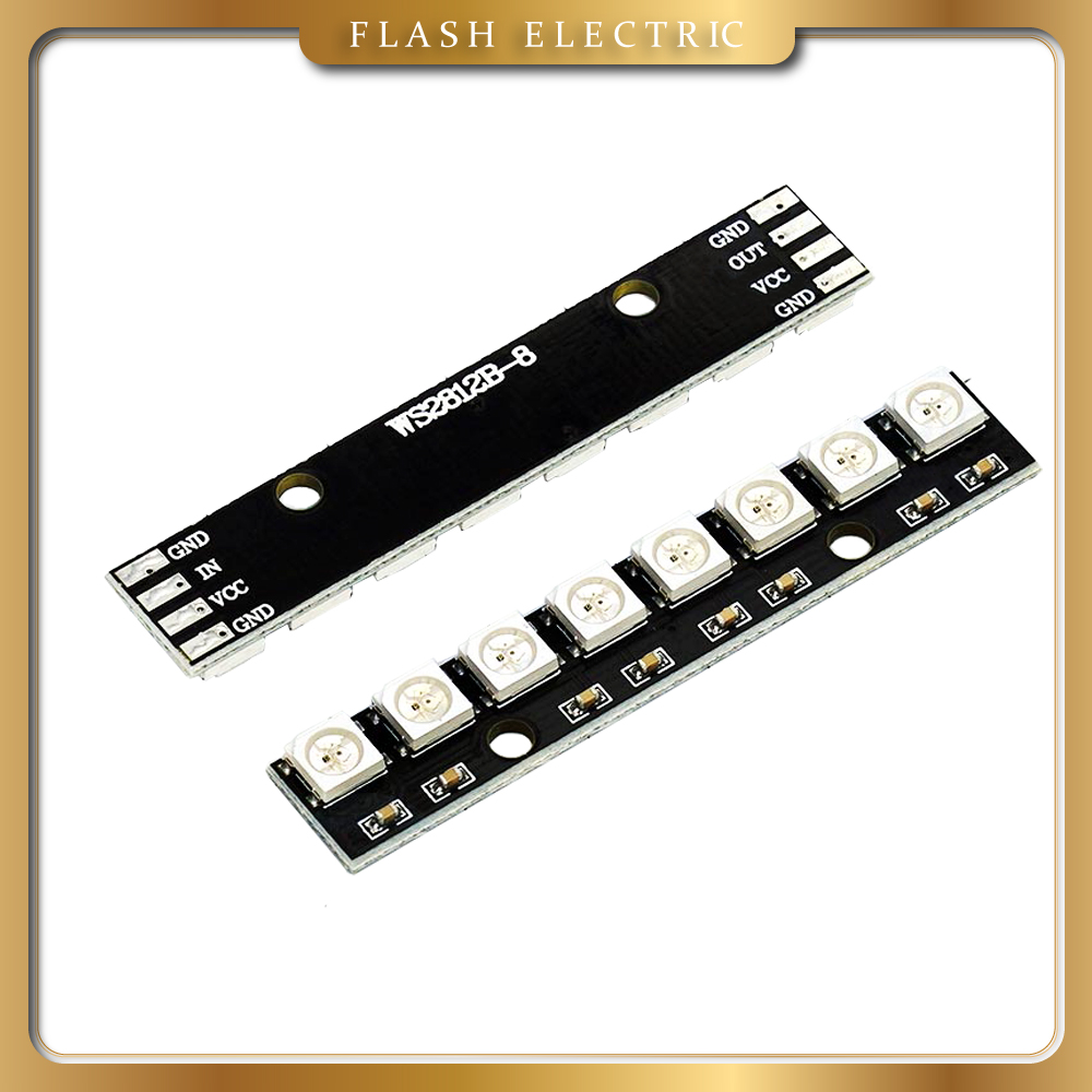 Mạch led thanh ws2812b 5050 rgb 8 bit led neopixel