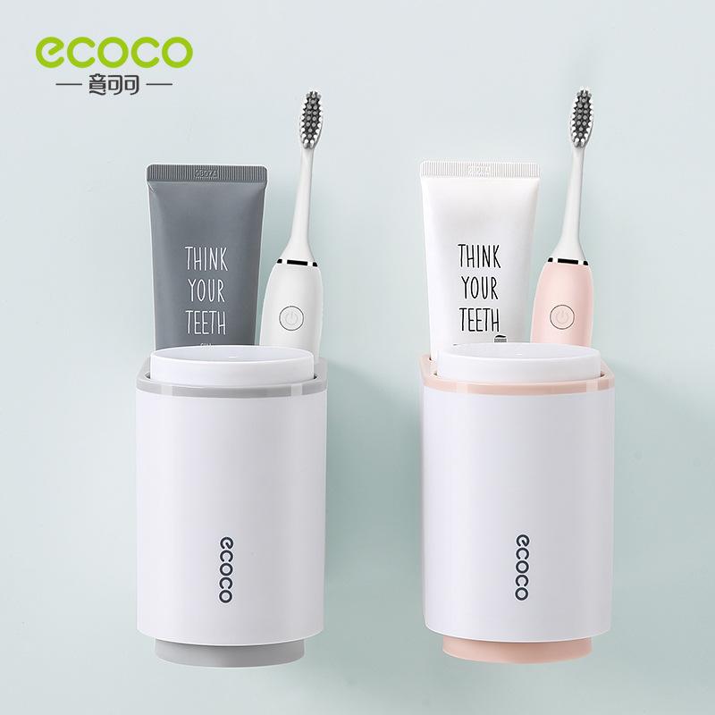 Kệ dể bàn chải và kem đánh răng Ecoco kèm 2 cốc mã 1905