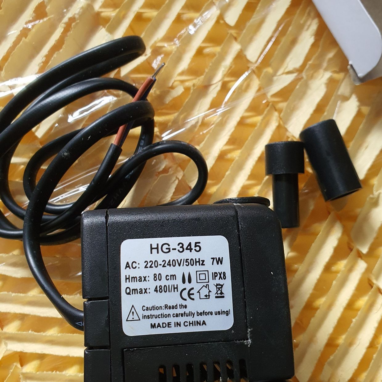 Bơm nước 7W cho quạt hơi nước, quạt điều hòa