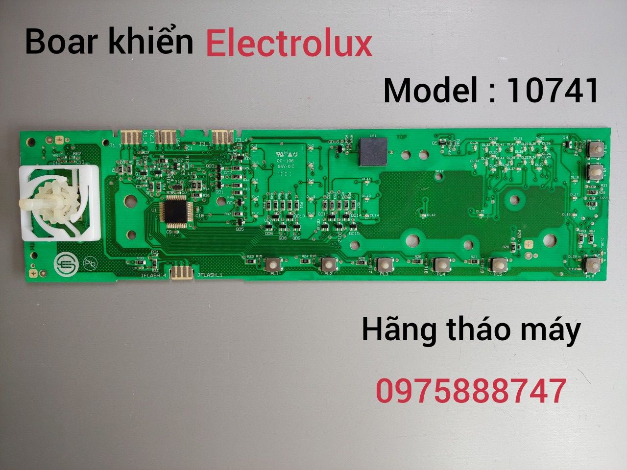 Bo khiển máy giặt electrolux 10741