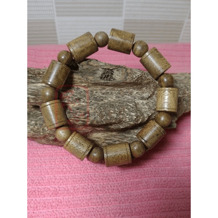 [vtđt] |Hàng chuẩn| Vòng trầm hương (Trầm tốc) hình đốt trúc -dũng233