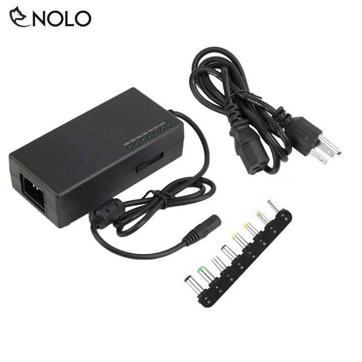 Bộ sạc laptop và các thiết bị công nghệ 8 đầu công suất 96w