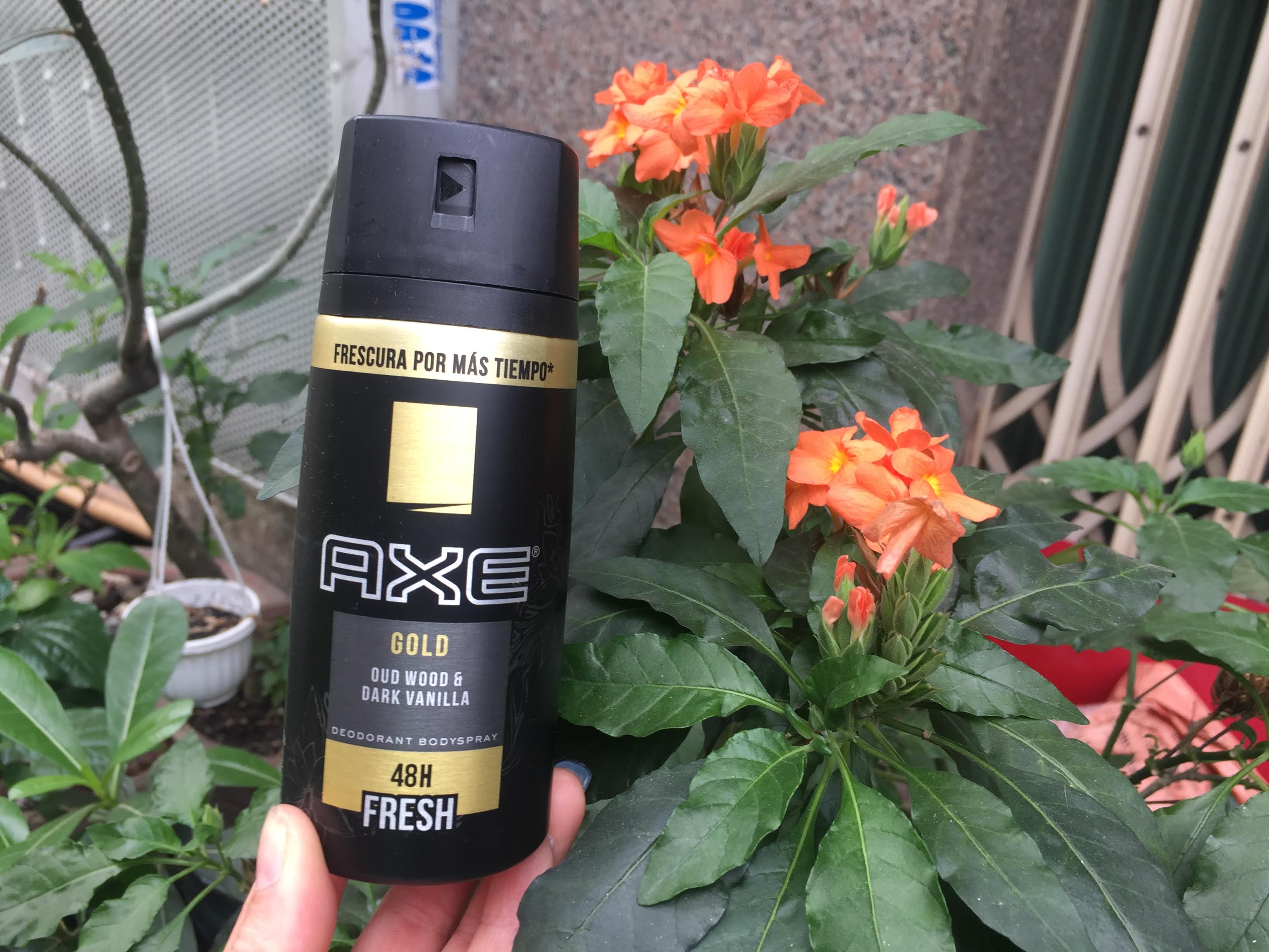 Xịt khử mùi toàn thân nam axe gold 150ml
