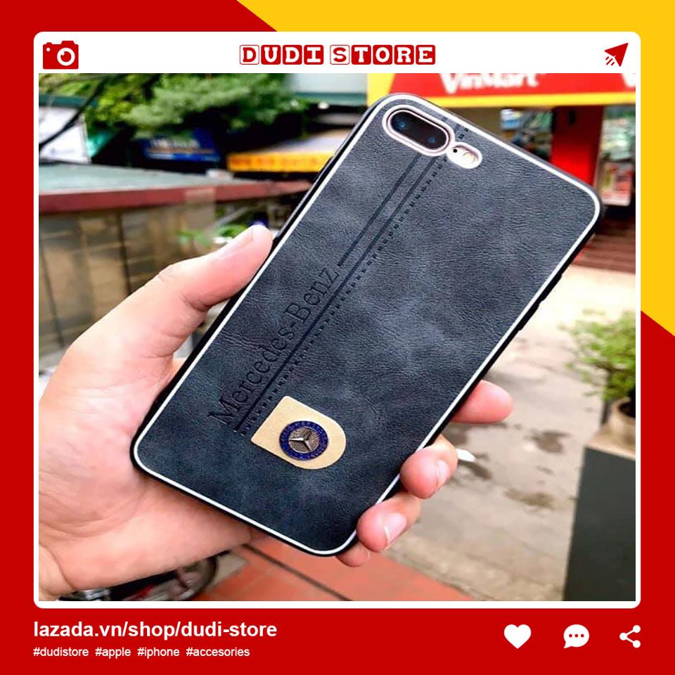 Case Ốp lưng da Mercedes Sang trọng với 3 màu đen, xám đen, xanh navy dành cho điện thoại iphone 6 6 plus 6s 6s plus 7 7 plus 8 8 plus X Xs Xs Max 11 11 pro 11 pro max Dudi Store