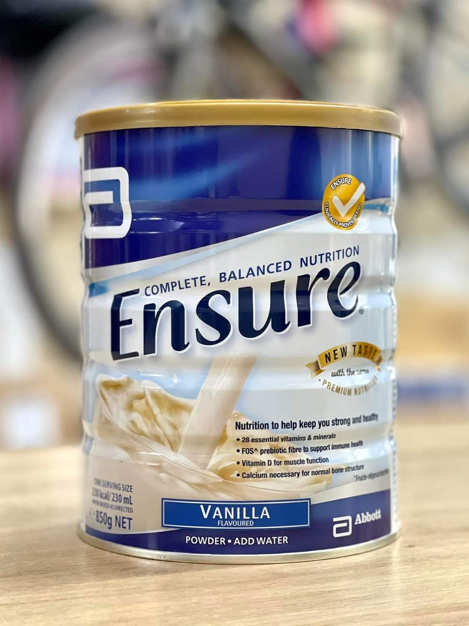 Sữa ensure úc 850gr date xa