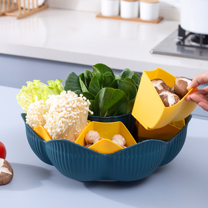 Khay đa năng đựng đồ ăn lẩu hoa quả bánh kẹo
