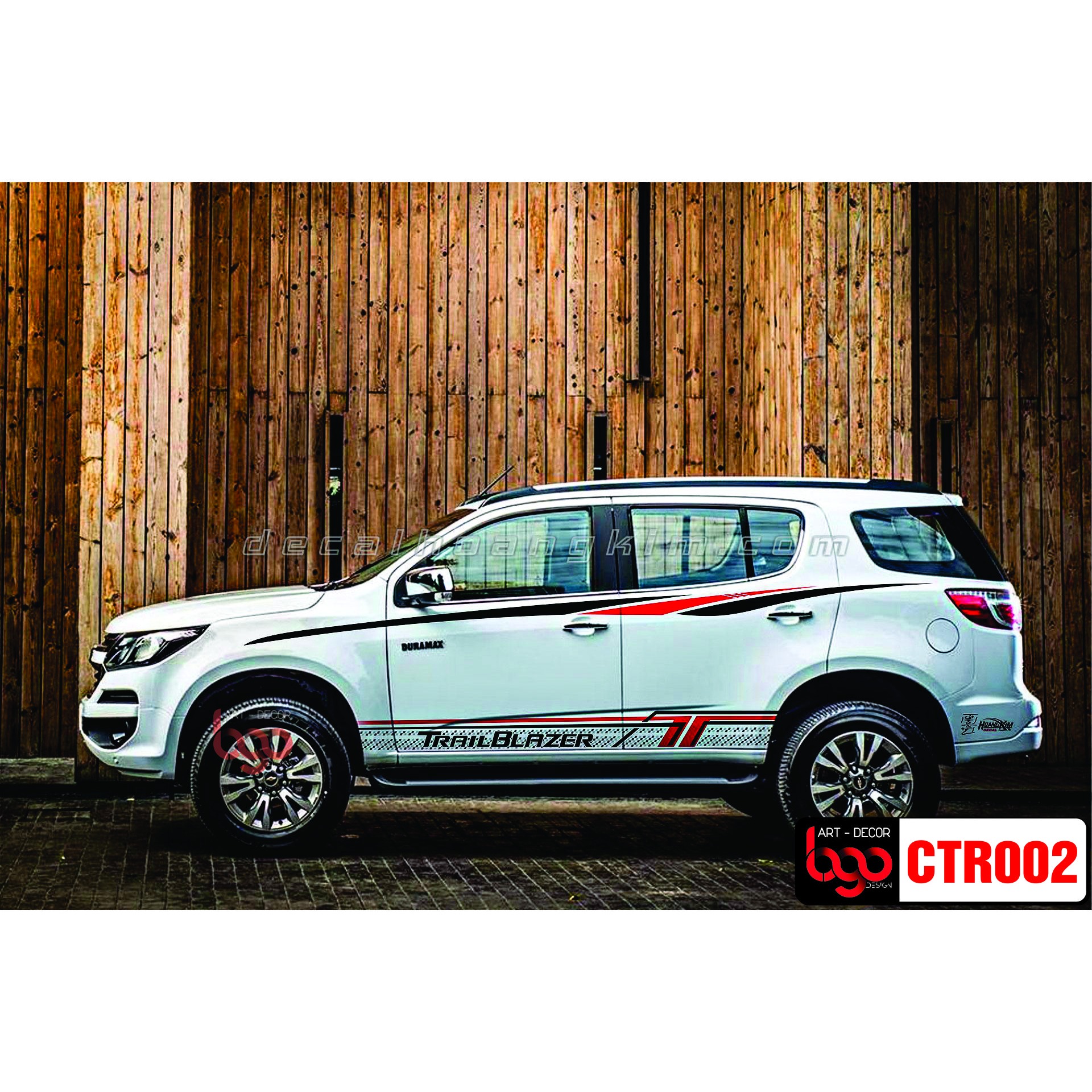 Tem xe Chevrolet Trailblazer - CTR002