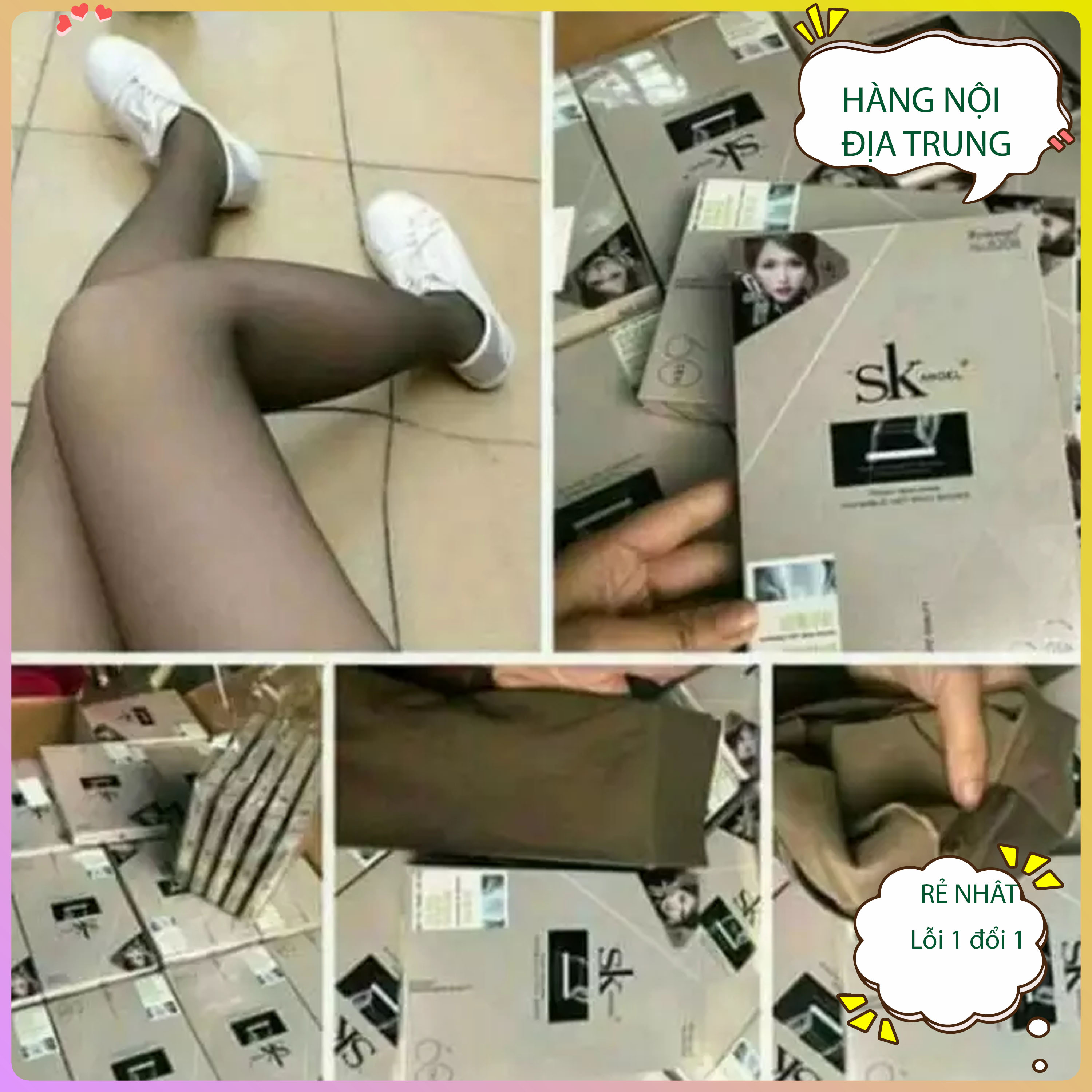 Tất lưới 3d SK Vớ nữ 3D  giúp chân thon gọn ,chân dài Tất dai loại 1