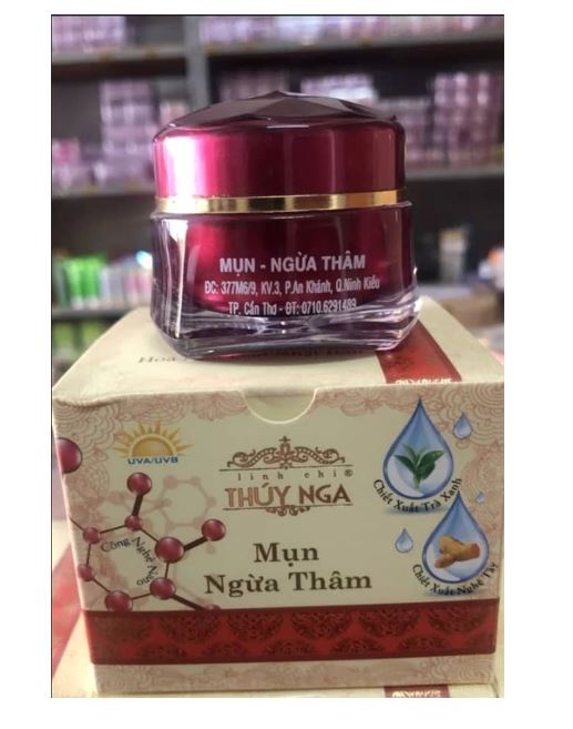Kem Linh Chi Thúy Nga ngừa mụn, ngừa thâm