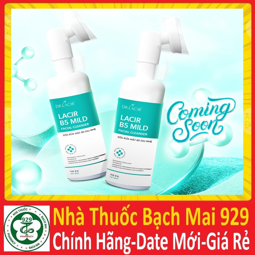 Sữa rửa mặt dịu nhẹ cho da nhạy cảm Lamer Care DrLacir 150ml, Sữa rửa mặt dịu nhẹ Dr Lacir 150ml, srm dịu nhẹ drlacir