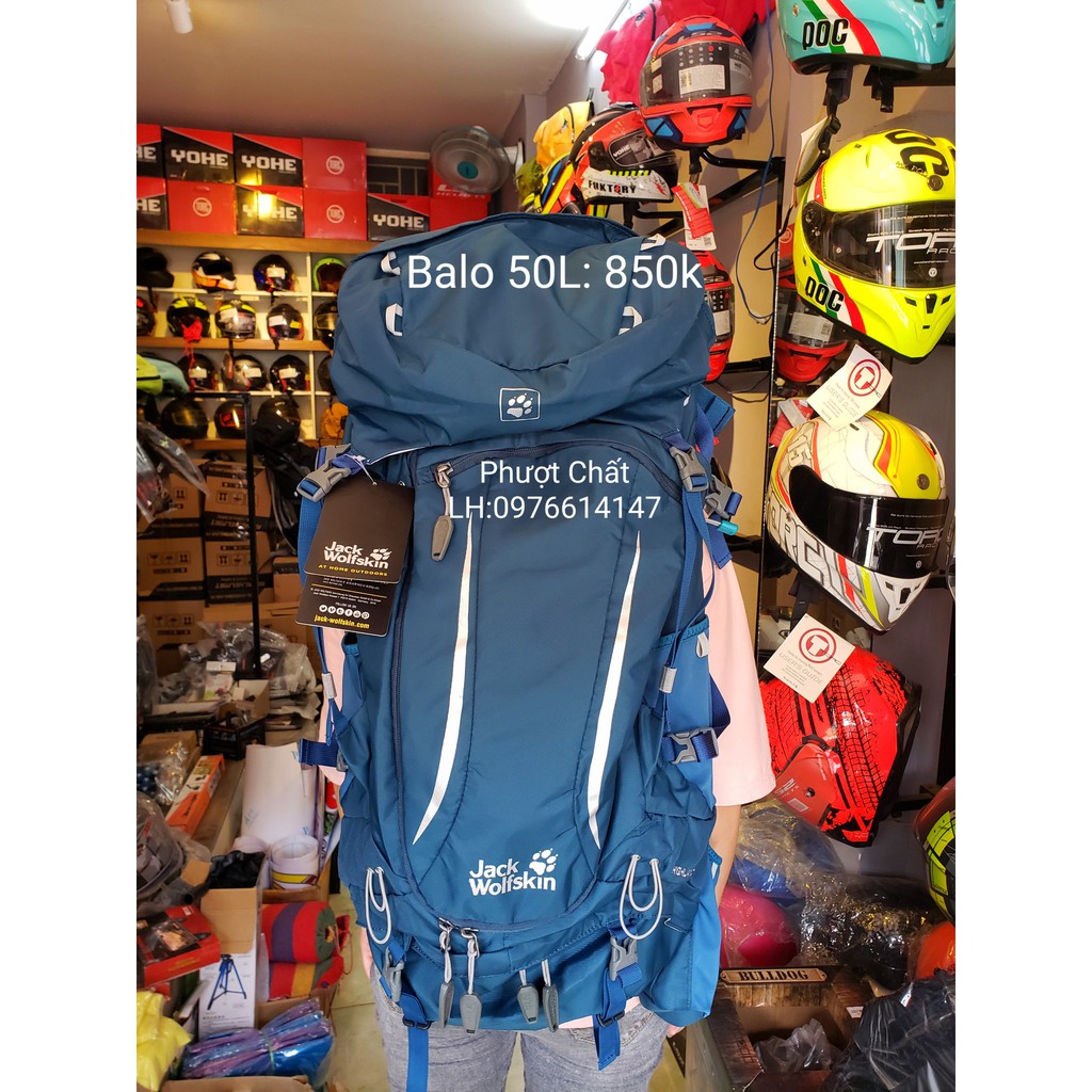 Balo Jack Wolfskin 50 lít đi phượt,leo núi,dã ngoại