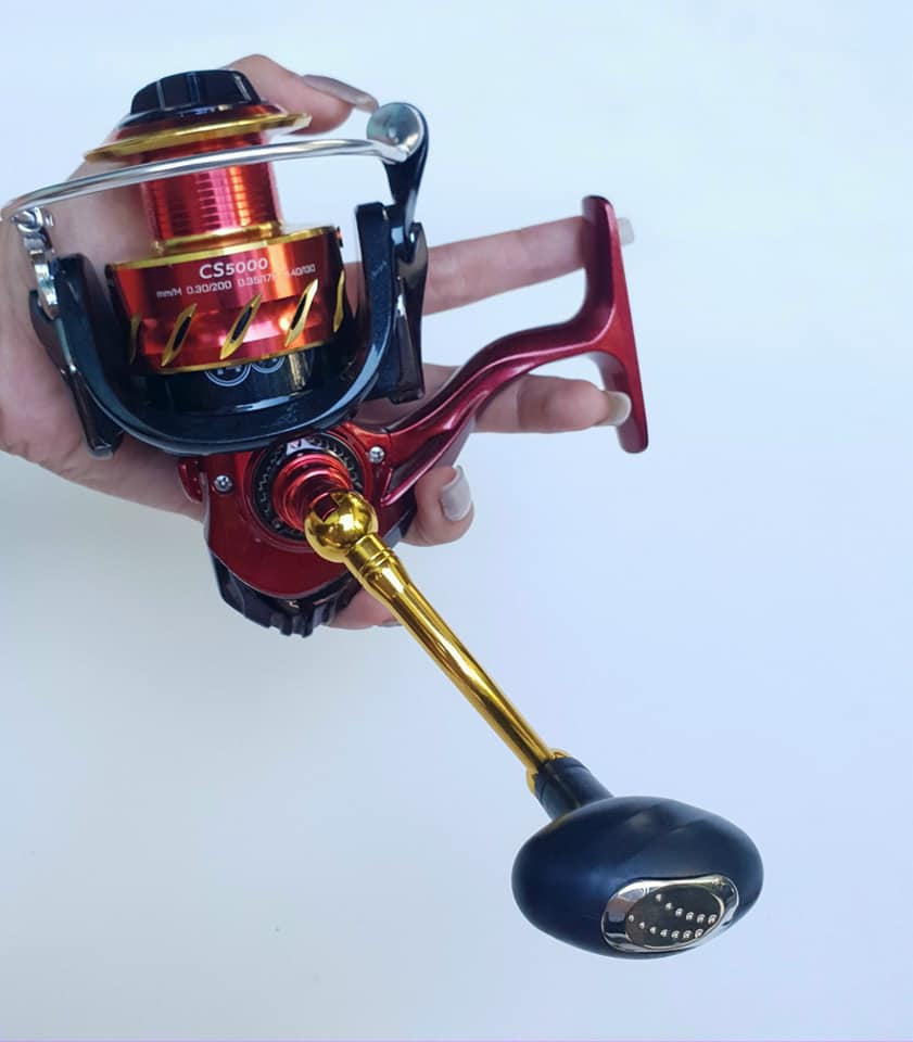 Máy câu DEUKIO CS tùy chọn size 2000 3000 4000 5000 6000 7000 hàng new 2021 - ĐỒ CÂU CÁ ĐỨC NGUYÊN