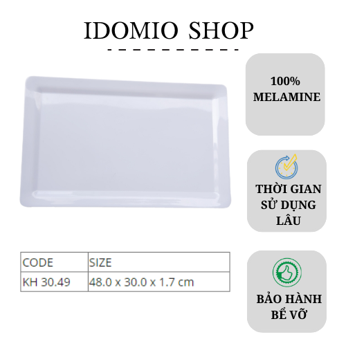 Khay Nhựa Lớn 48cm x30cm -KH 30.49