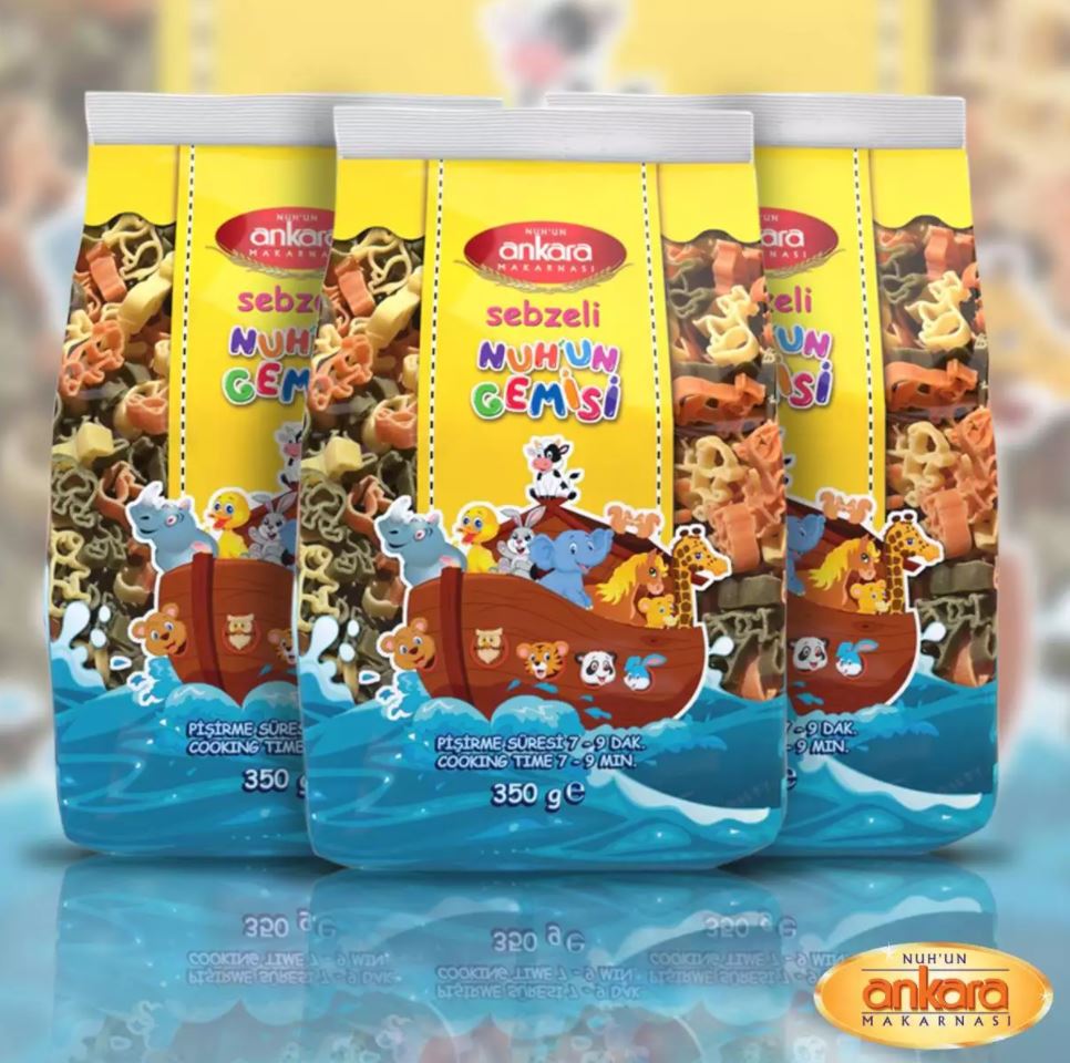 Nui hữu cơ hình thú nhiều con vật ngộ nghĩnh nhập khẩu THỔ NHĨ KỲ 350g cho bé thích thú