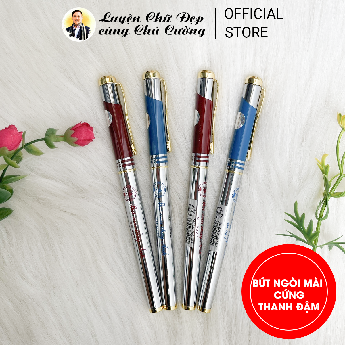 Bút mài thầy ánh sh022 | ngòi mài cứng nét thanh nét đậm
