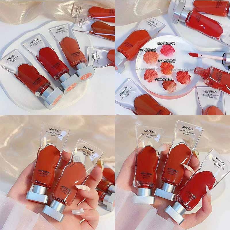 Son kem lì maffick màu nhung mượt vỏ trong suốt maffick soft matte lipstick 4,5g