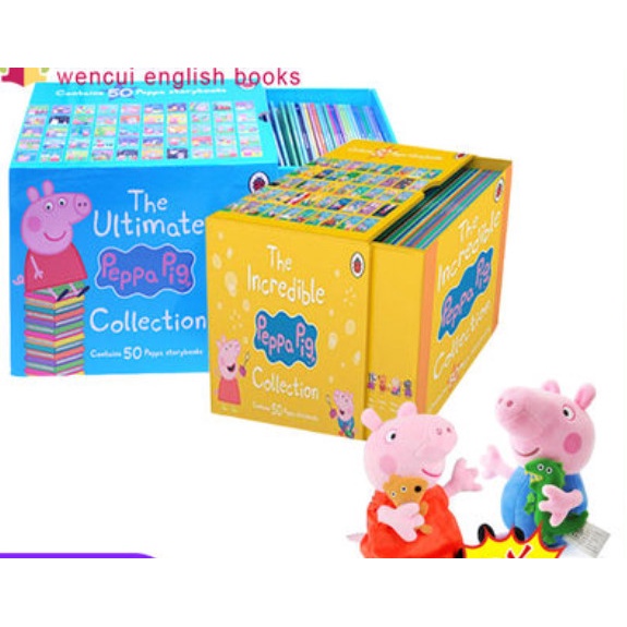 Bộ nhập 50 cuốn - The Ultimate Peppa Pig Collection - Full Boxet