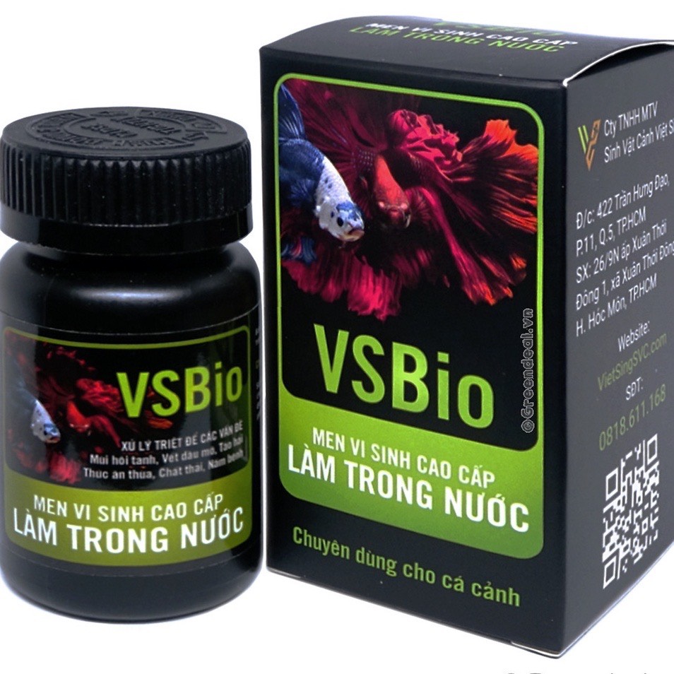 Men vi sinh VS BIO cho hồ cá - CThanhpetshop