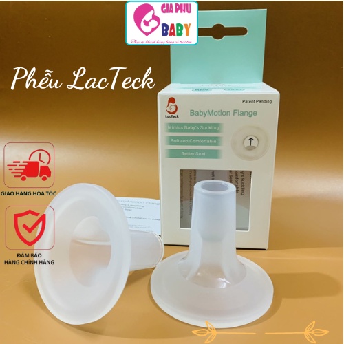 Phễu hút sữa Lacteck Baby Motion silicon mềm cao cấp từ USA  size 15 18 21