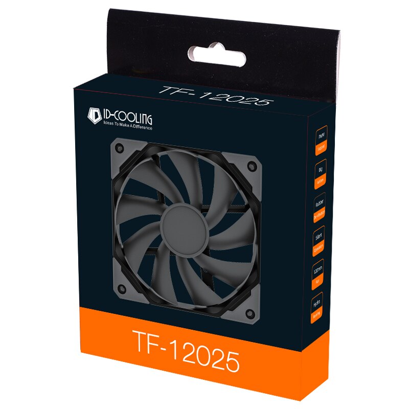 Quạt tản nhiệt case 12cm id-cooling tf-12025 pwm 4 pin