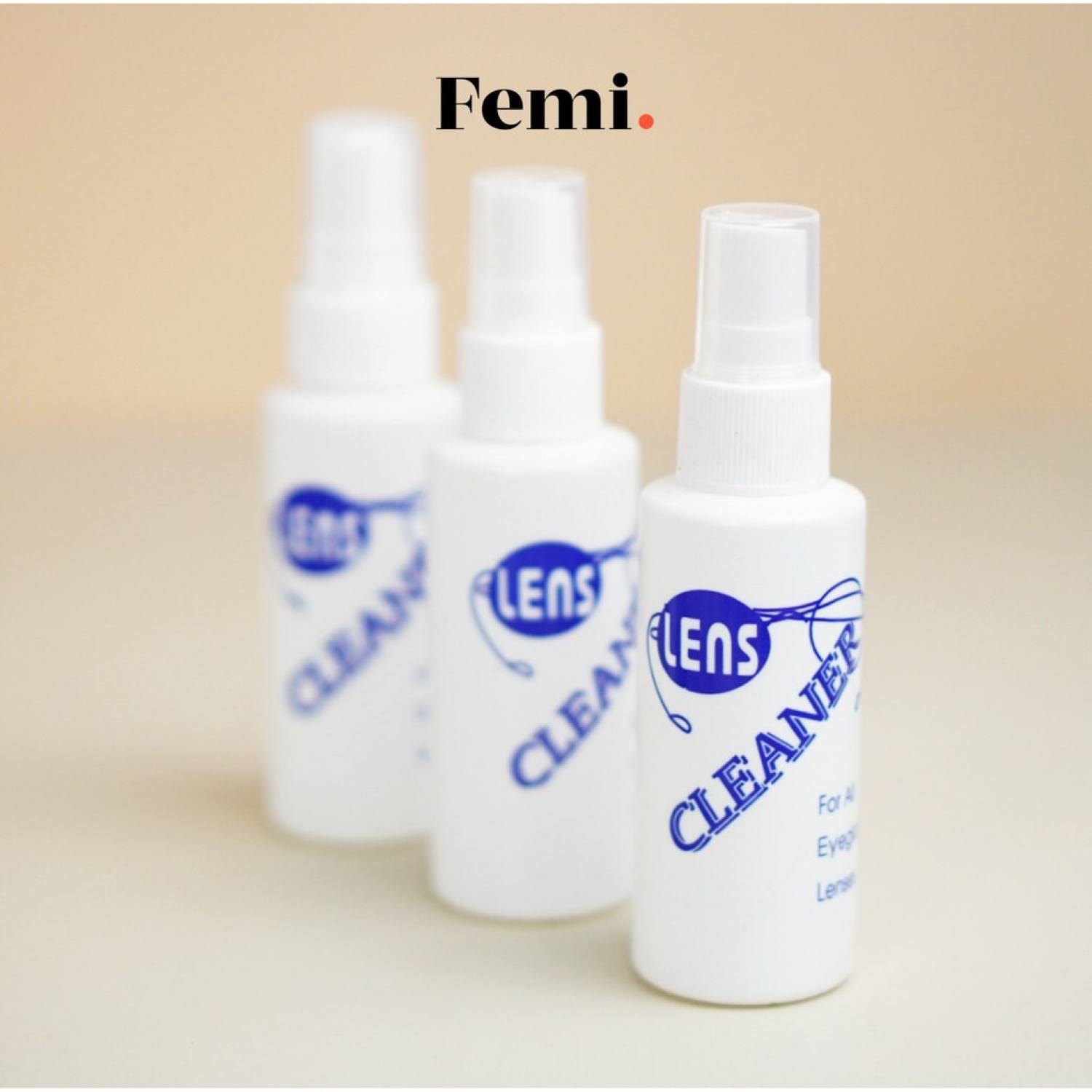 Nước rửa mắt kính Femi, nước vệ sinh lens máy ảnh, màn hình điện thoại siêu sạch