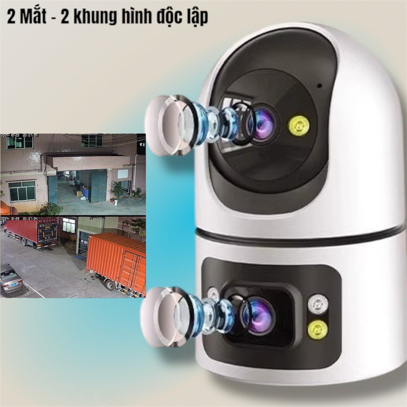 Camera YooSee WiFi Không Dây 1 mắt 2 mắtThế Hệ Mới 360 Độ đam thoại sắc nét