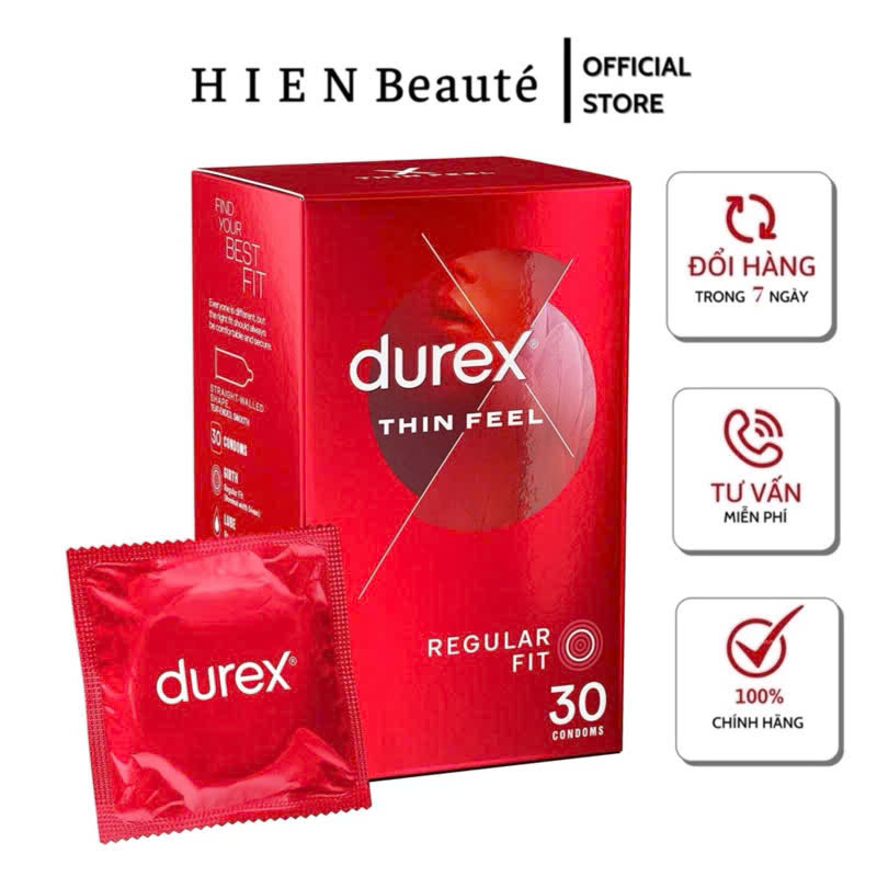 Bao Cao Su Durex Fetherlite Của Úc - 30 Cái