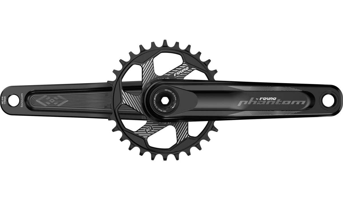 Bộ Đùi Giò Fovno Phantom MTB Crankset + Bottom Bracket