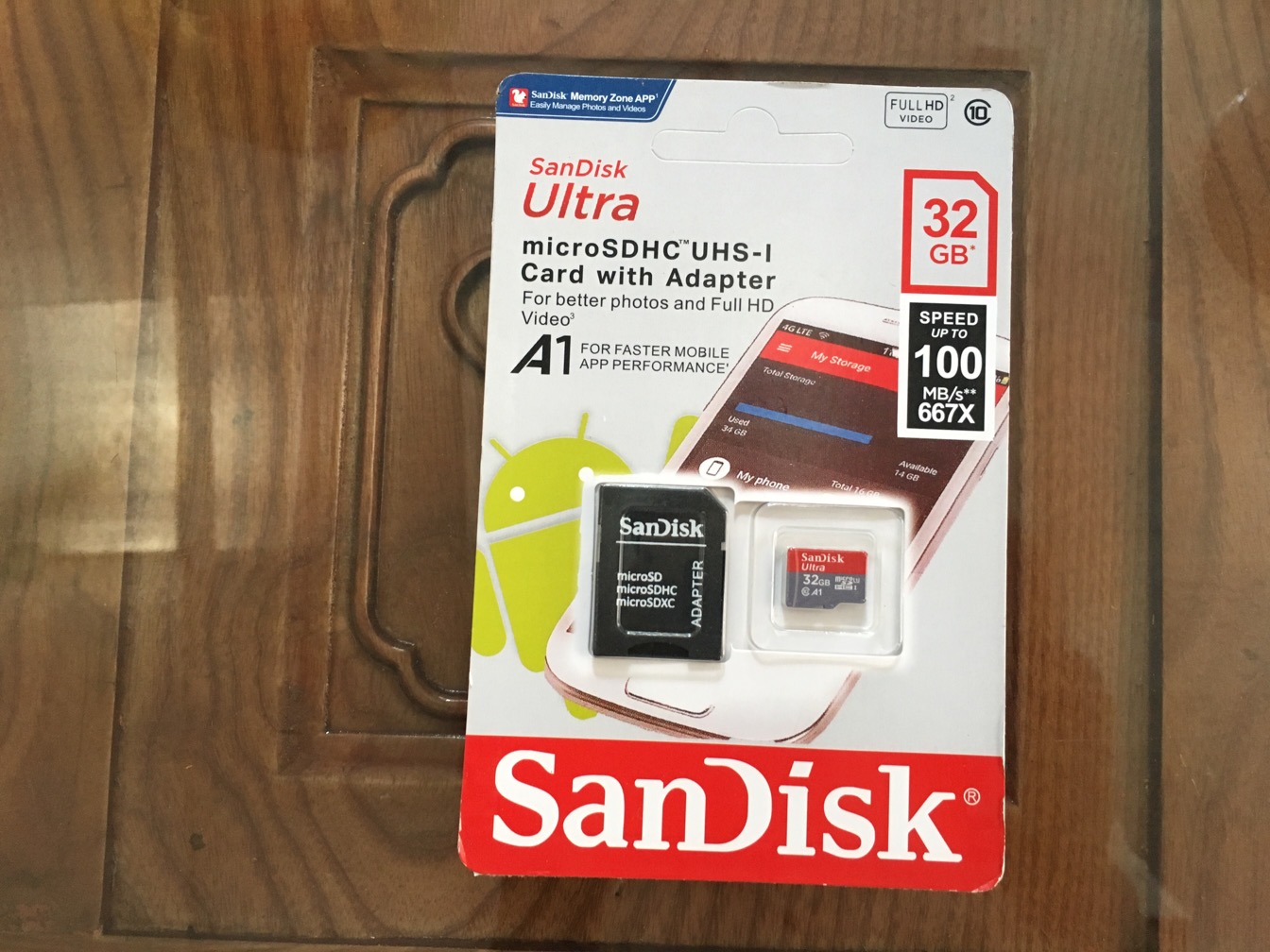 Thẻ nhớ Sandisk chính hãng 32G class 10 NK - BH 03 năm