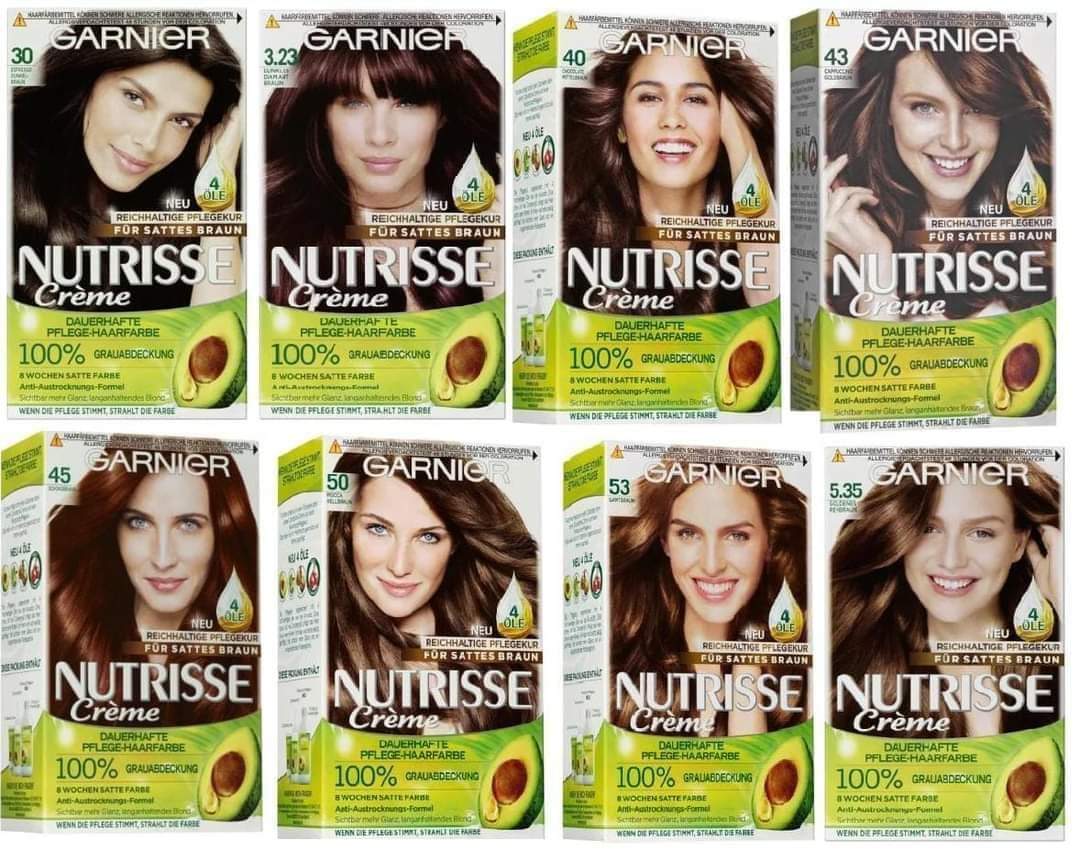 Nhuộm tóc garnier nutrisse creme của đức