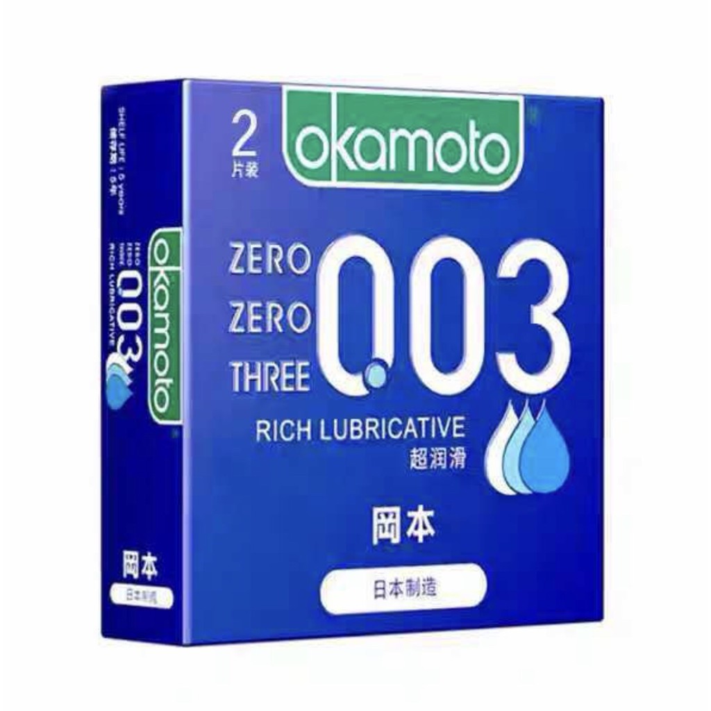 Bao Cao Su Okamoto 0.03 - Hộp 2C