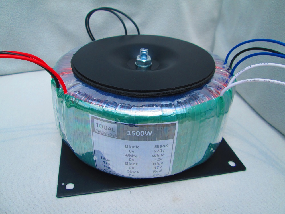 Biến áp xuyến nguồn đôi 60V 1500W dây đồng