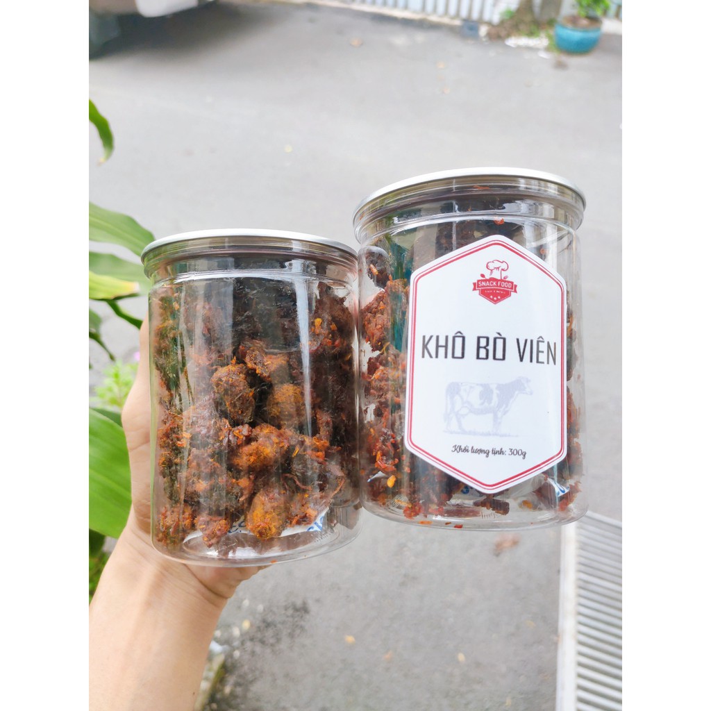 [NHÀ LÀM THỦ CÔNG] Khô bò viên mềm 300g - Khô Bò Nhà Làm Siêu Ngon Và Chất Lượng - DAV003
