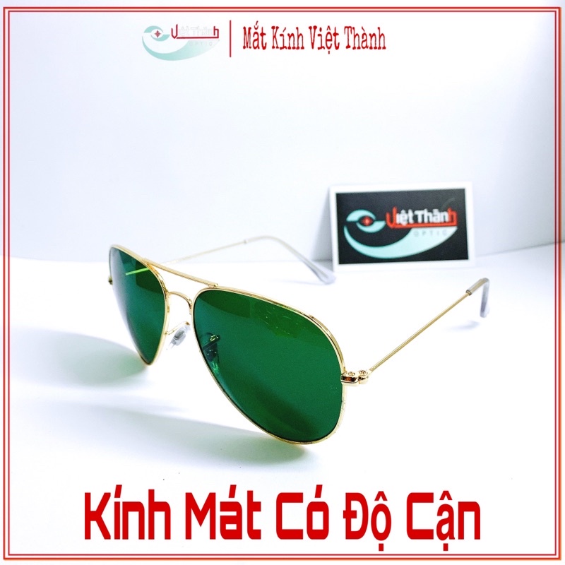 Mắt kính mát râm có độ cận màu nhận lắp độ theo yêu cầu