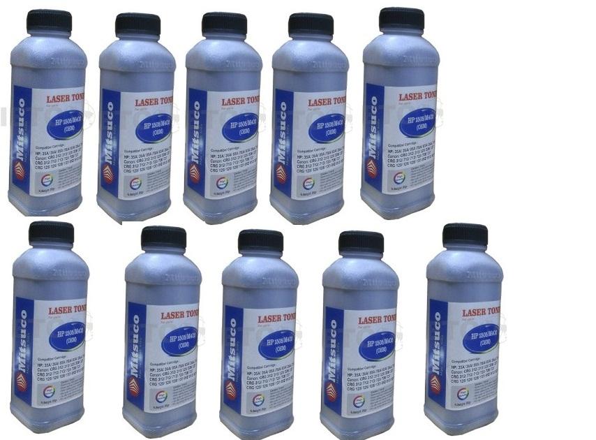 Bộ 10 chai mực nạp hộp mực 26a