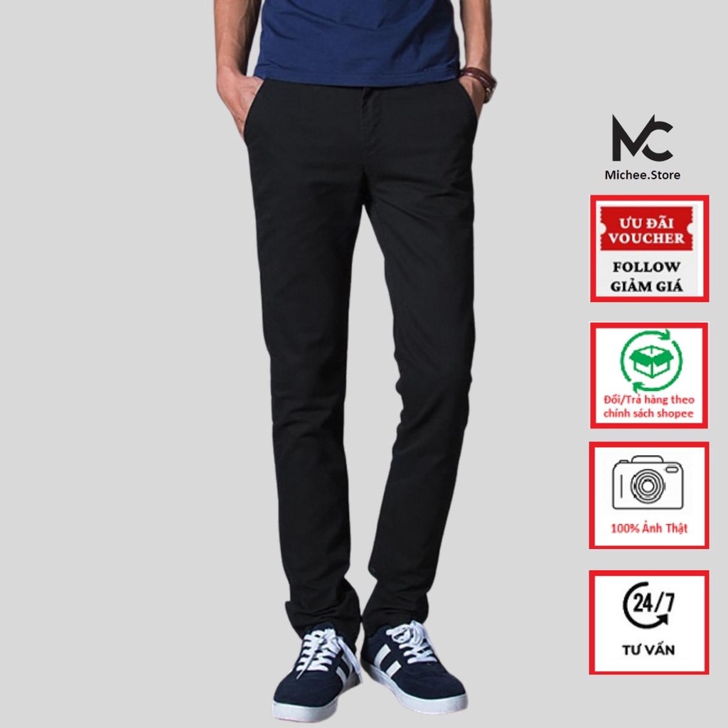 Quần Kaki Nam Cao Cấp Dáng Âu Cực Chất Bateno KN11
