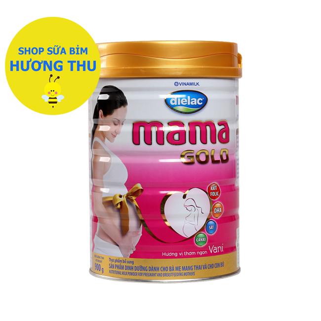 Sữa bột Vinamilk Dielac MaMa Gold lon 900g hương Vanila