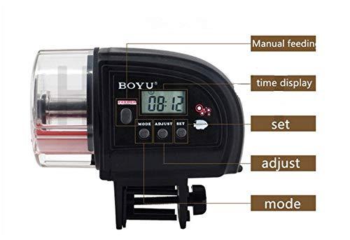 Máy cho cá ăn tự động boyu zw-82fish food feeder automatic aquarium timer for fish tank thiết bị cho cá ăn máy cho cá ăn tự động boyu zw-82
