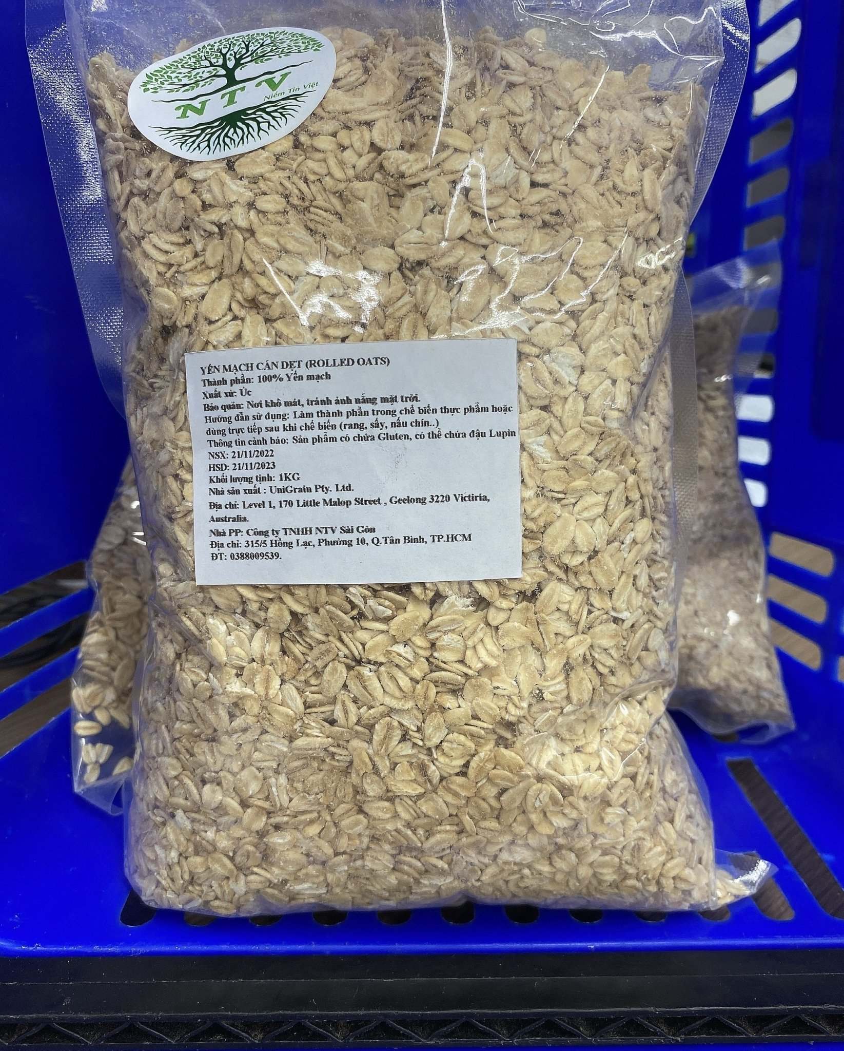 Yến Mạch Hạt 1kg - Giao Thương Hiệu Ngẫu Nhiên