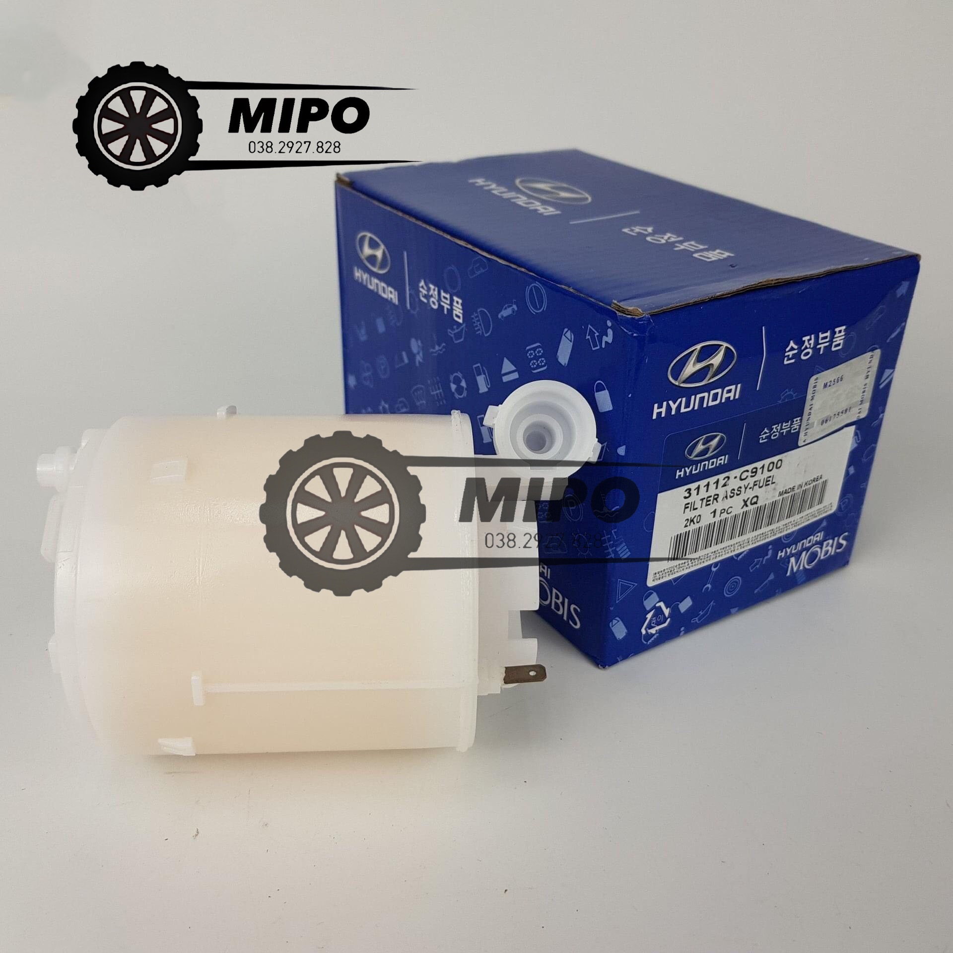 Lọc xăng hyundai accent , kia rio msp: 31112-c9100