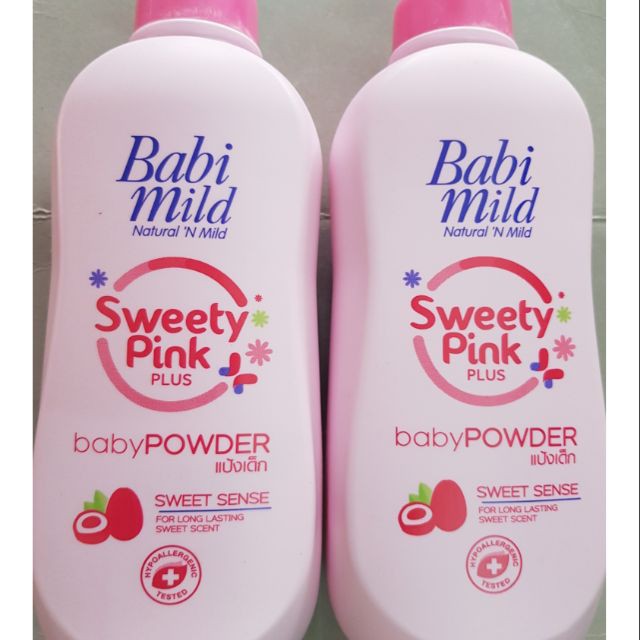 Phấn rôm Babi Mild Thái Lan chai 400gam