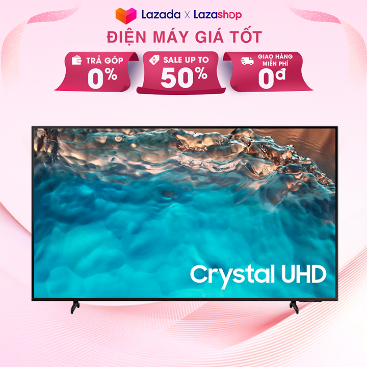 [GIAO HÀ NỘI] 43BU8000 - Smart Tivi Crystal Samsung UHD 4K 43 inch UA43BU8000