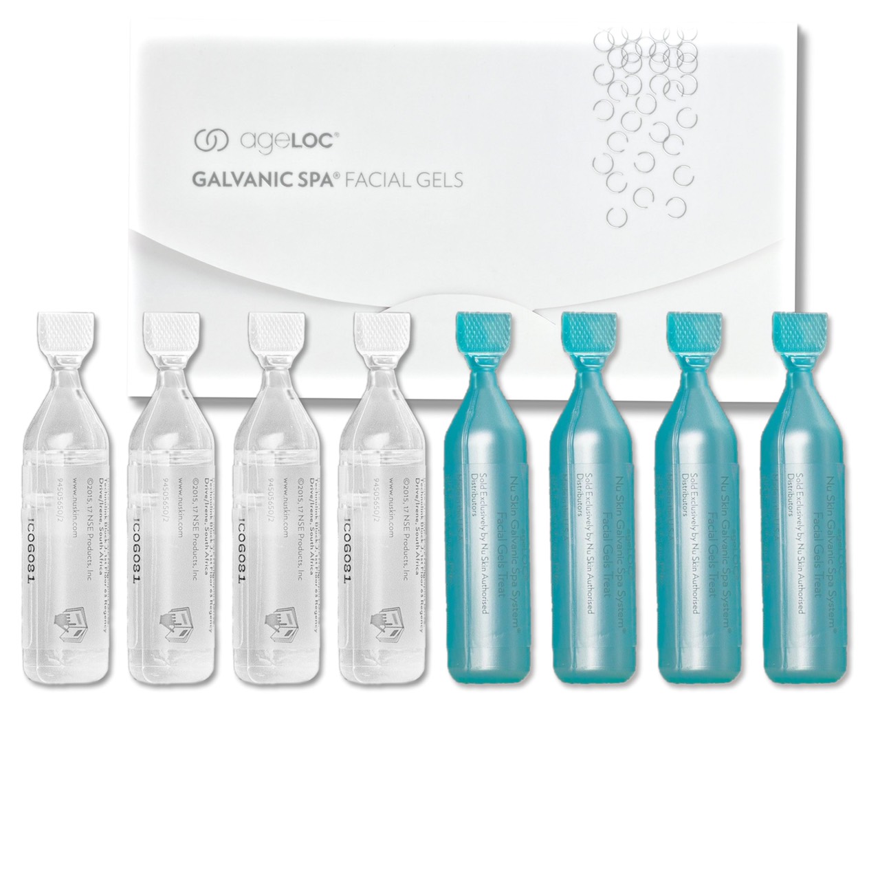 10 cặp Gel Âm Dương Galvanic máy nâng cơ Nuskin