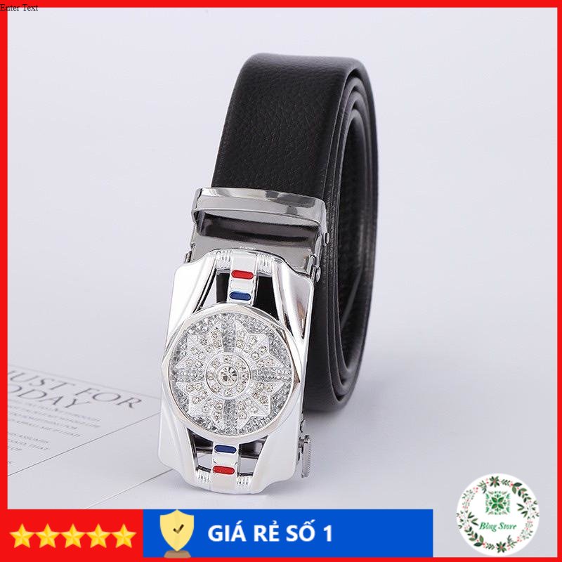Thắt lưng xoay đính đá X02, thắt lưng phân loại mặt xước nhẹ