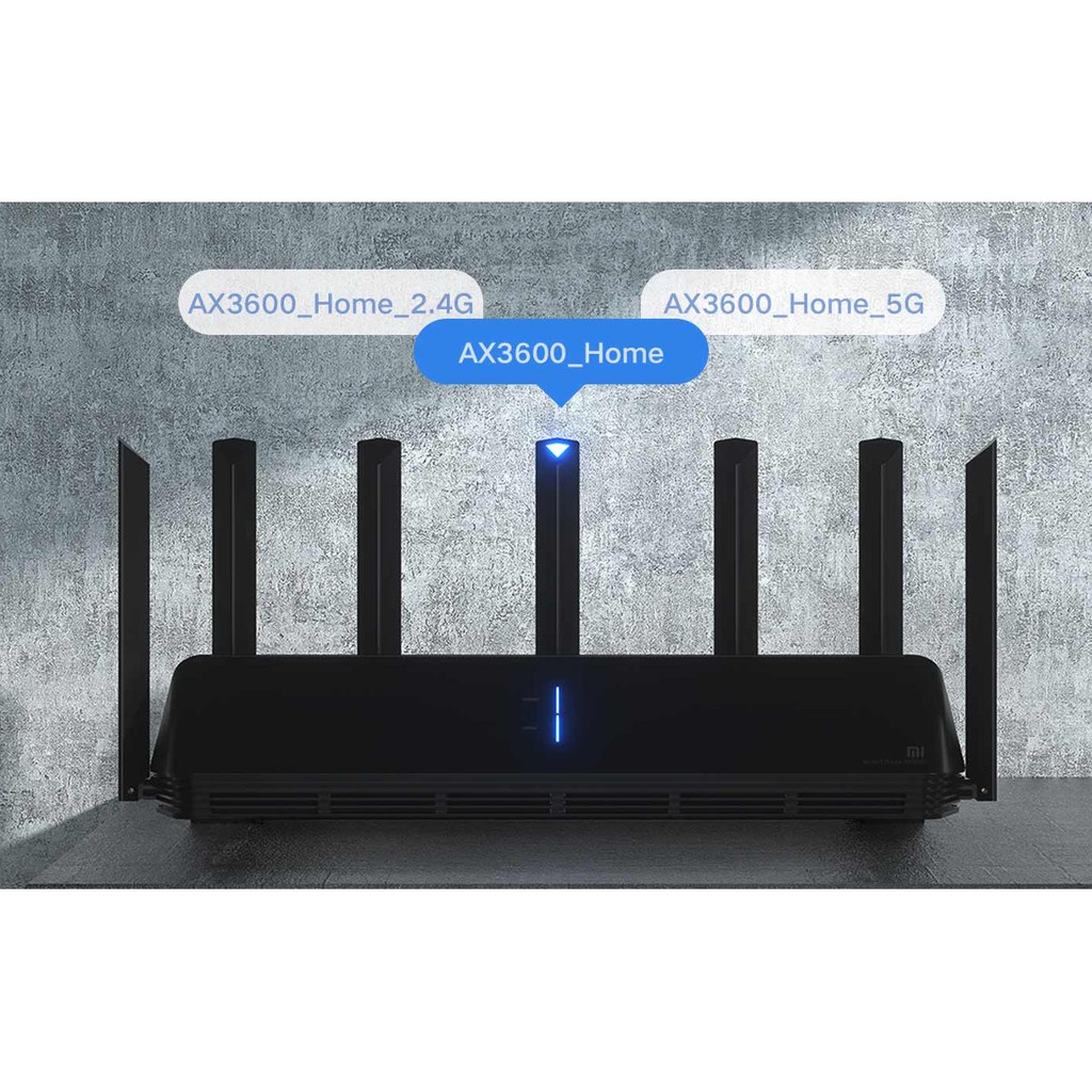 Bộ phát wifi router wifi 6 xiaomi aiot ax3600 - bảo hành 1 năm - mới 100%