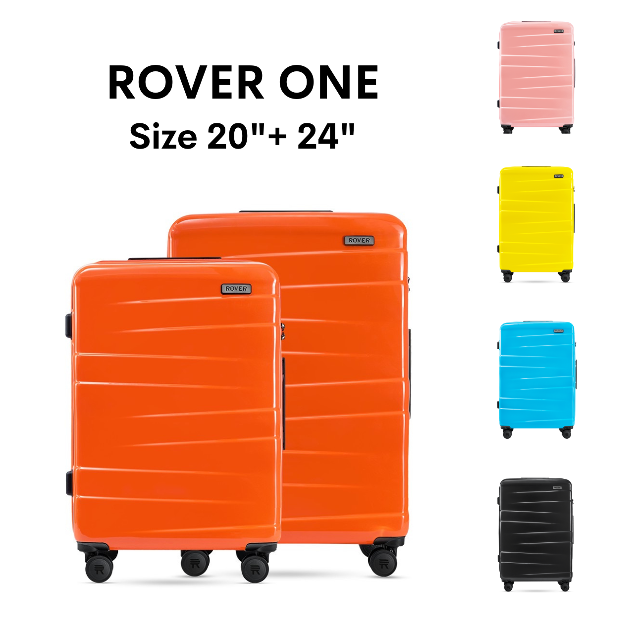 Bộ 2 Vali Rover One - Size 20 & Size 24
