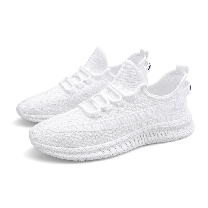 Giày nam - giày sneaker nam 2 màu đen, trắng - GN03