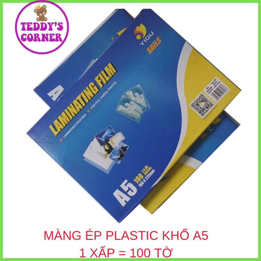 Ép plastic a5 yidu 80 mic / ép plastic a4 yidu 80 mic , xấp 100 cái, giúp lưu trữ, bảo vệ hình ảnh, giấy tờ của bạn không bị hư hỏng.